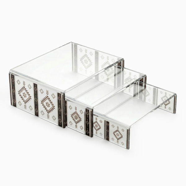 Set of 3 Bedouin Elevation Stands